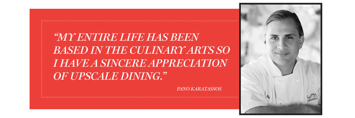 Pano Karatassos Fuses his Greek roots with Vegan and Vegetarian Options in an Upscale Kitchen
