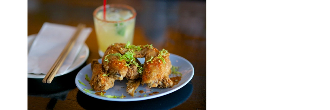 Simpson Wong's Hah Zheung Gai (Shrimp Paste Chicken Wings) 