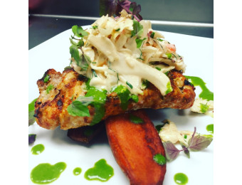 coleslaw crab cake