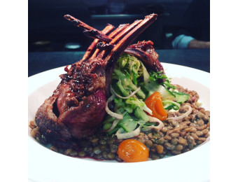 racklamb/lentils