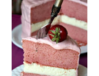 strawberry cake